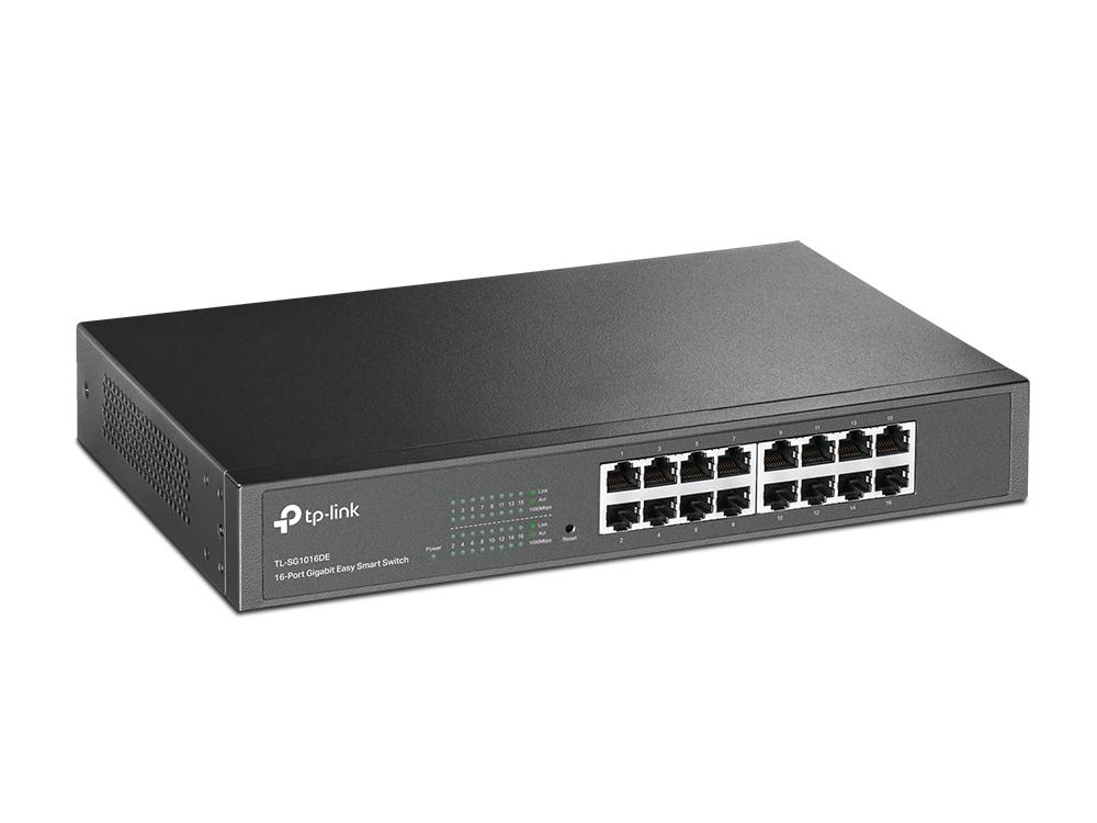 Switch 16 porturi Gigabit, TP-LINK, TL-SG1016DE