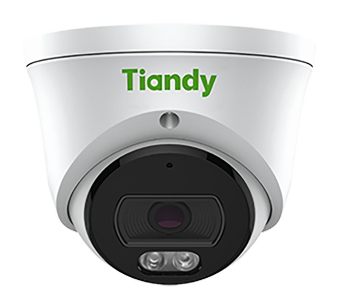 Camera IP Turret, Tri-Light TC-C32XP-I3-WEY-28 Tiandy, 2MP, 2.8mm, Iluminare duala, Microfon, MicroSD, PoE, IP66