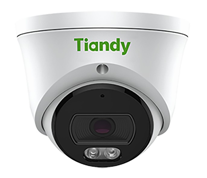 Camera IP Color Maker Turret, TC-C34XP-WEY-28 Tiandy, 4MP, 2.8mm, LED 15m, Microfon, MicroSD, PoE, IP66