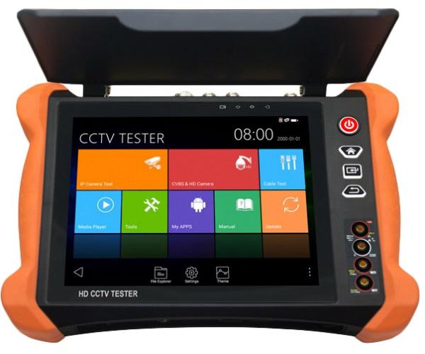 Tester CCTV 4K - 8MP - AHD/CVI/TVI/IP SAF-TESTER8-5N1-4K