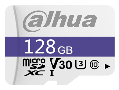 Card de memorie pentru stocare video Micro SD 128 GB Clasa 10 Dahua TF-C100/128GB