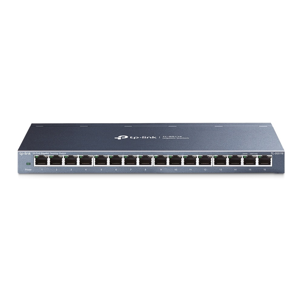 Switch Gigabit 16 Porturi Tp-Link TL-SG116, fara Management