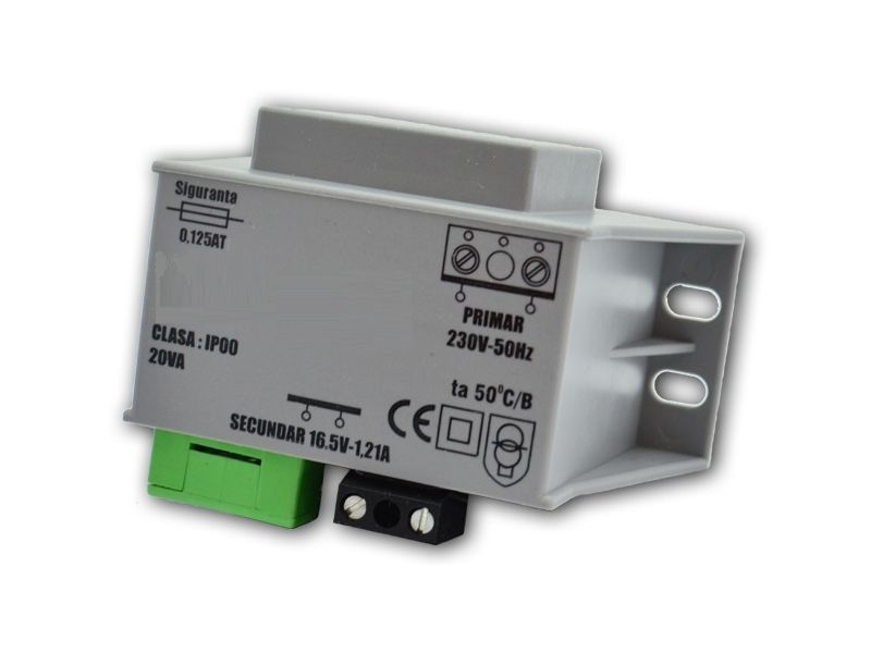 Transformator sistem de alarma 20 W TC20/16V