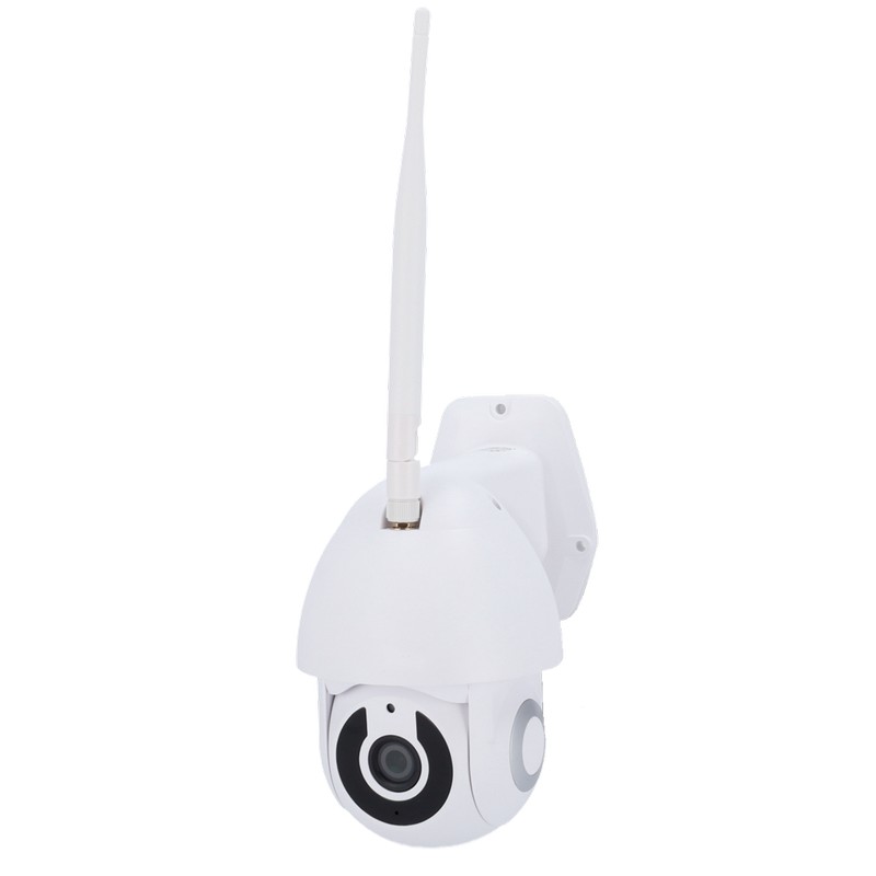 Camera IP PTZ pentru exterior, 3MP, lentila 3.6mm, Wi-Fi 2.4GHz, autotracking, compatibila cu aplicatia Tuya, SAF-PT02-3MP Safer
