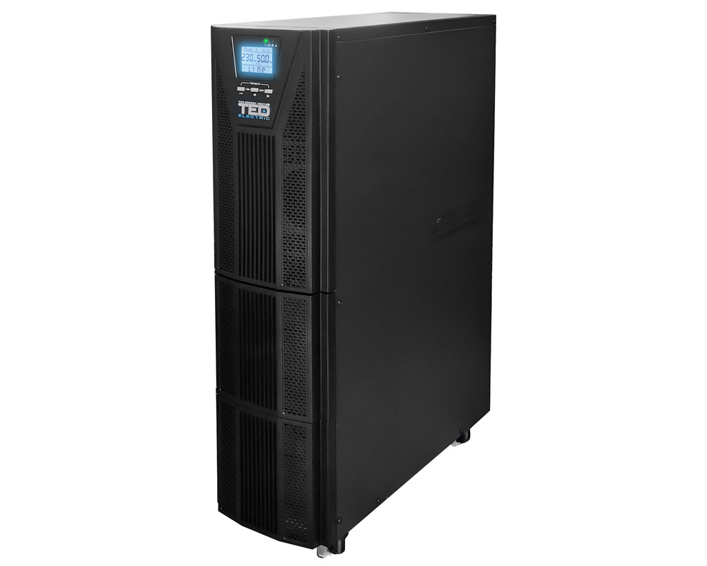 UPS 10KVA Online, dubla conversie, management, intrare/iesire regleta, unda sinusoidala pura, TED Electric, TED004017